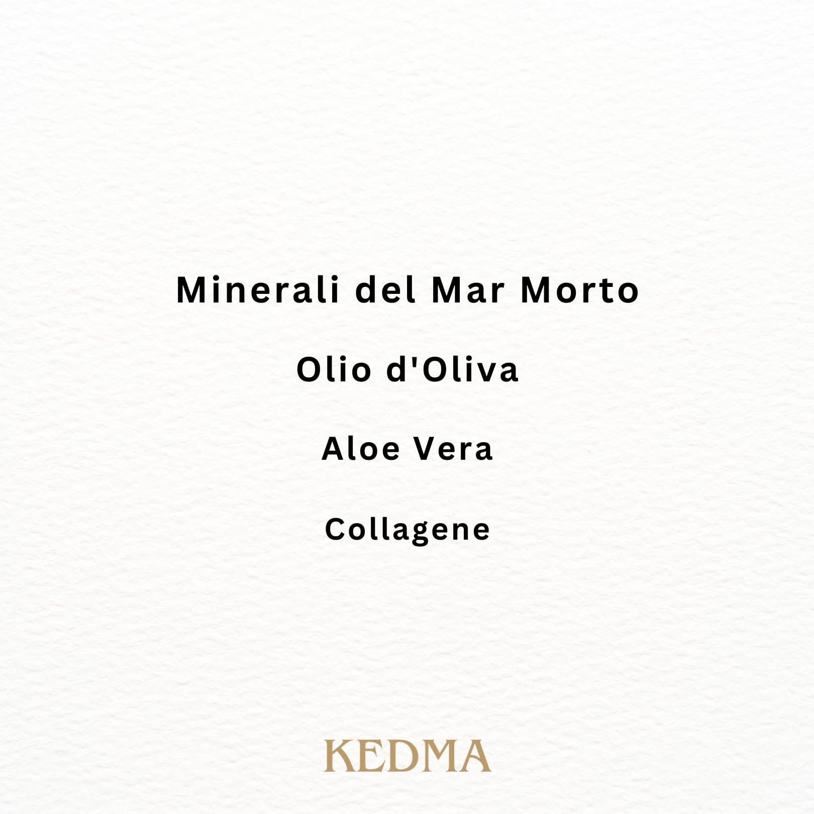 KEDMA - Crema Collagene Collo & Décolleté ai Minerali del Mar Morto - 50g | La crema al collagene idrata collo e décolleté e aiuta a migliorare l'aspetto di compattezza e levigatezza.