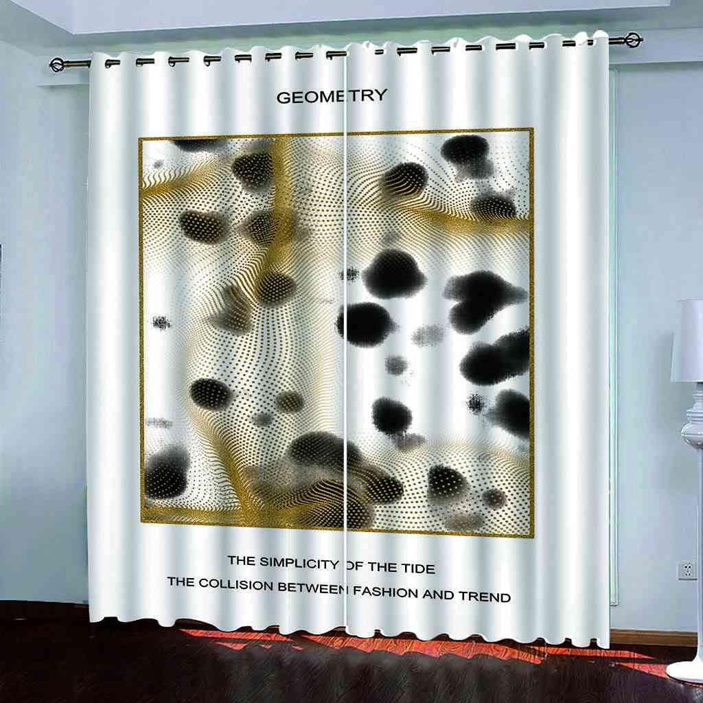 Rideaux occultants d'enfant 3D isolés thermiquement et phoniques 264x242