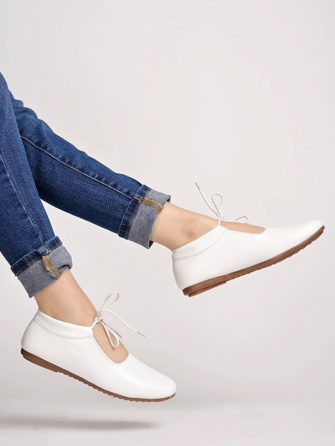Shoetopia Scarpe casual da donna con lacci
