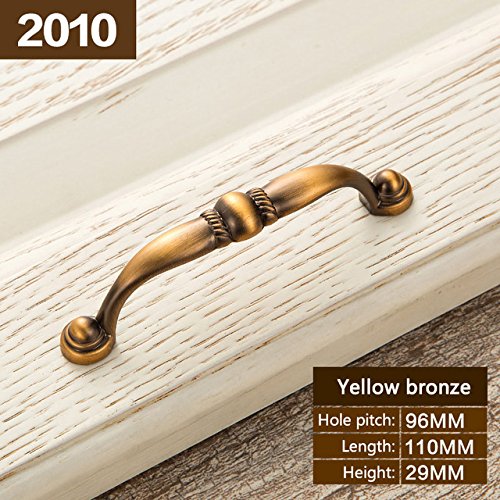 Shomy 201096 KAK Vintage Antique Yellow Bronze Handles