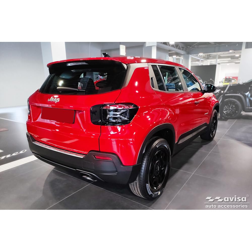 Protezione paraurti Posteriore in Acciaio Inox Compatibile con Jeep Avenger incl. EV 2023- 'Ribs'