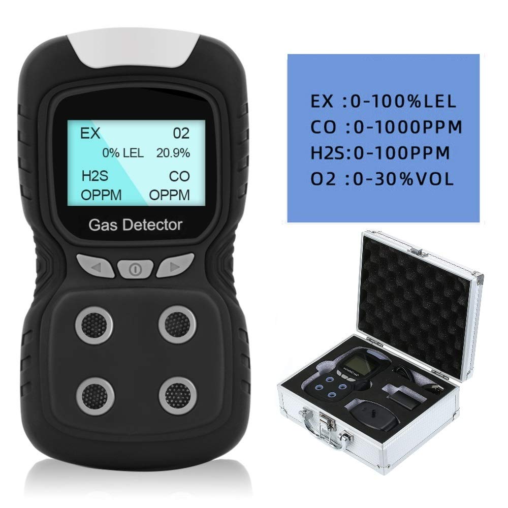 Buy zorvo 4 Monitor4 in 1 DetectorNatural and Propane Leak Detector