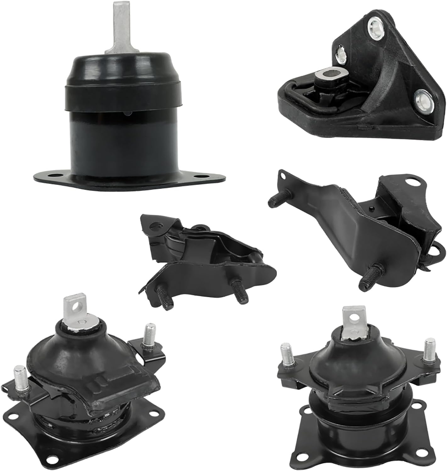 labwork 6Pcs Engine Motor and Trans Mount Replacement for Honda Accord 2.4L Automatic Trans 2003-2007 A4526HY A4517 A4516 A4510 A4509 A4542