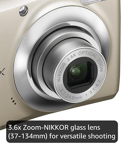 Amazon.com : Nikon Coolpix L22 12.0MP Digital Camera with 3.6x