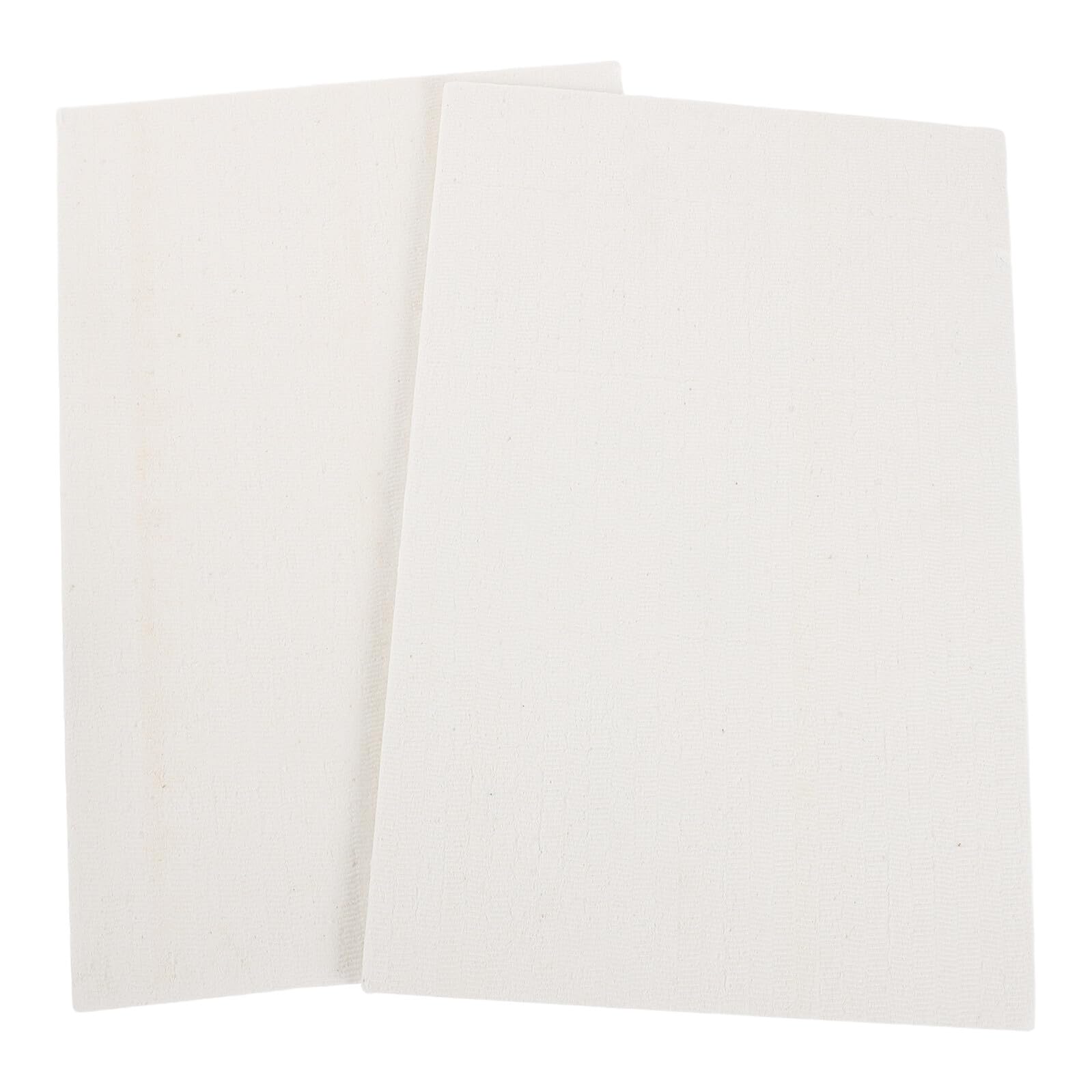 SHERCHPRY Panneau Isolant Thermique en Fibre Céramique Blanc, Résistant à L'usure la Corrosion, pour Poêles à Bois et Applications de Cuisson Domestique