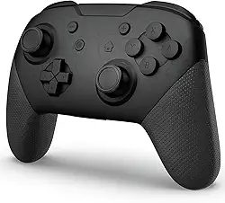 Controle profissional sem fio compatível com Switch/Switch Lite/Switch OLED, controle de jogo remoto do Switch com joystick, vibração dupla, função de despertar e captura de tela