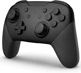 Controle profissional sem fio compatível com Switch/Switch Lite/Switch OLED, controle de jogo remoto do Switch com joystick, vibração dupla, função de despertar e captura de tela