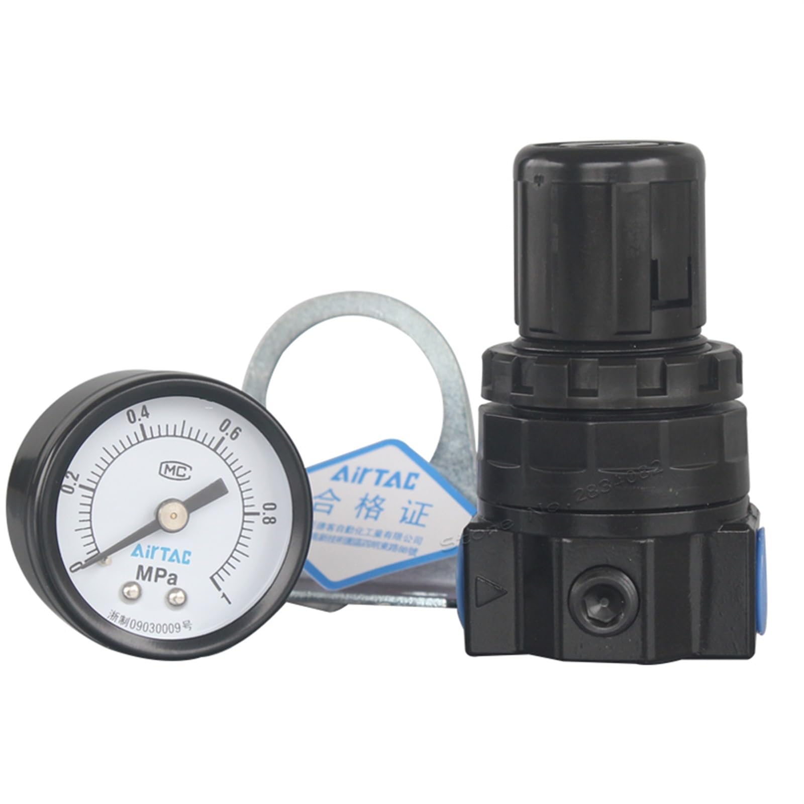 BIVOO 1/4 "unità pneumatica for Il Trattamento dell'Aria Valvola di riduzione della Pressione Regolatore dell'Aria Compressore SR200-08
