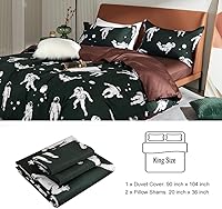 Vista 58 de MILDLY - Juego de funda de edredón