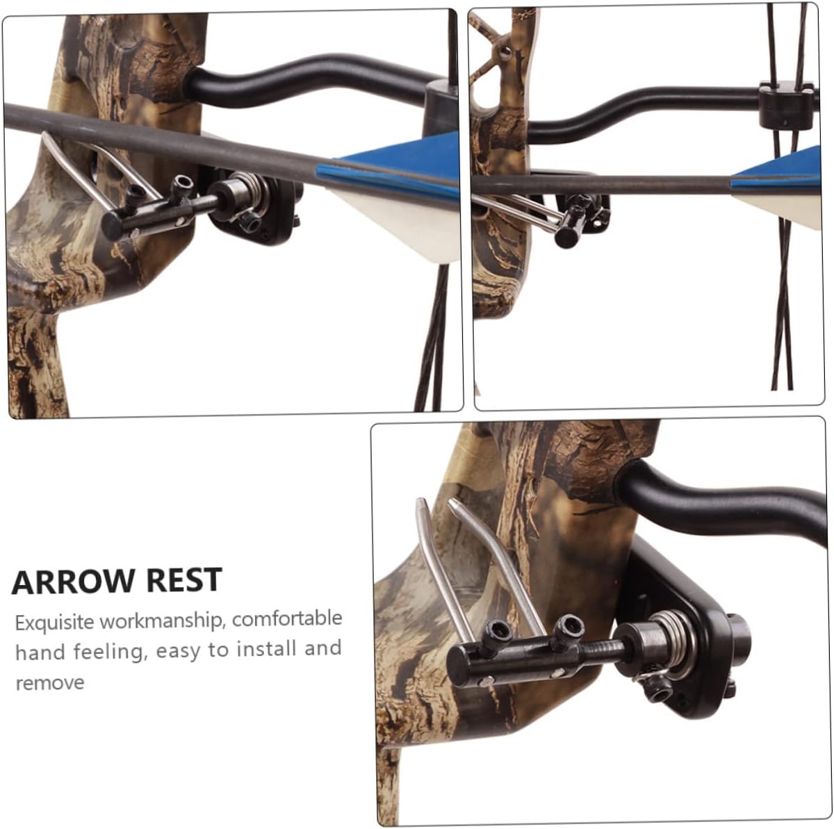 Yardwe 2pcs Figure Eight Arrow Rest Drop Arrow Rest Arrow Rest for Shooting Archery Accessories Archery Rest