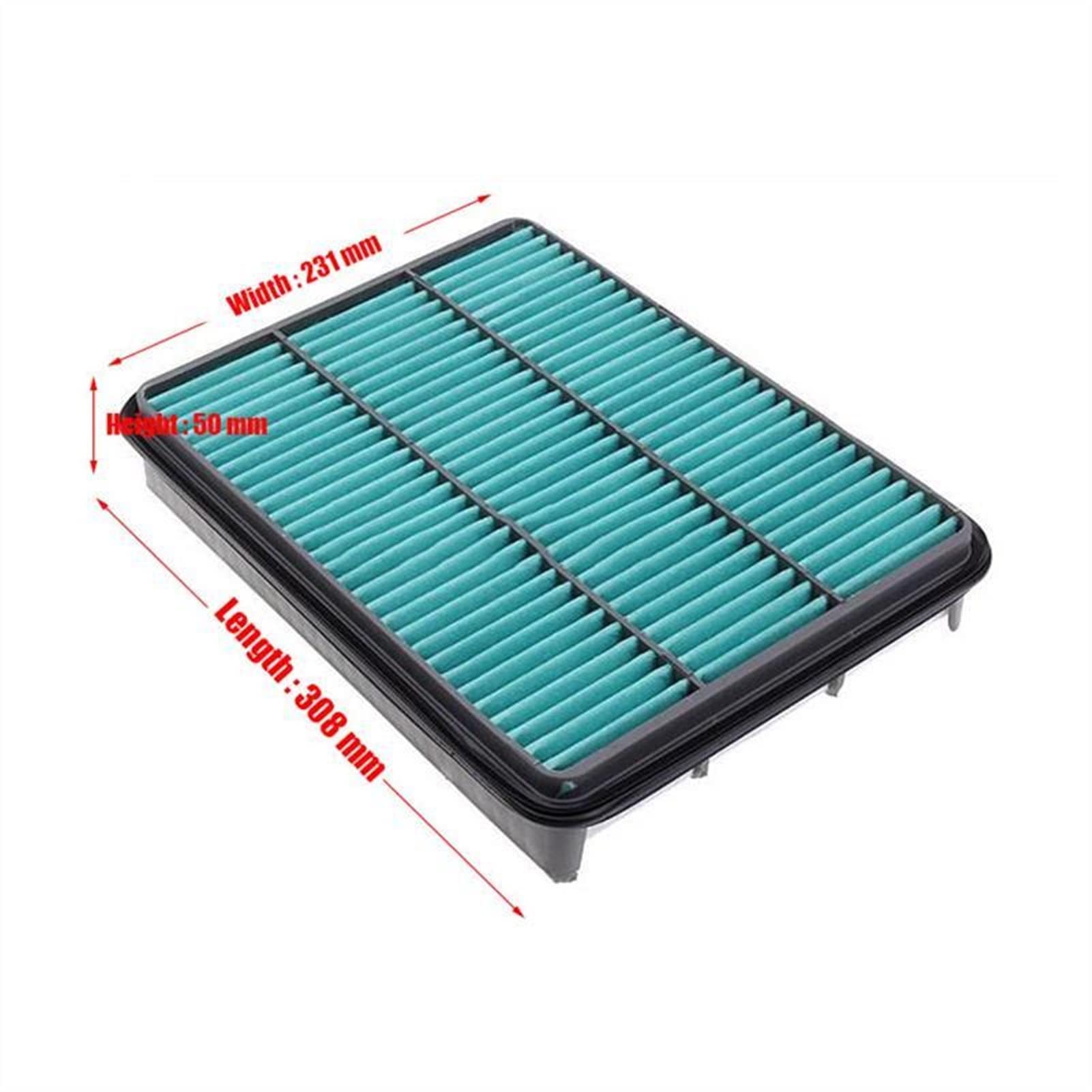 Zestaw 2 szt. Filtr powietrza do klimatyzacji, dla Toyota, PRADO 2700 4000 2.7 3.5 4.0 akcesoria samochodowe 17801-50040 30040 87139-50060 Filtr powietrza kabinowy samochodu