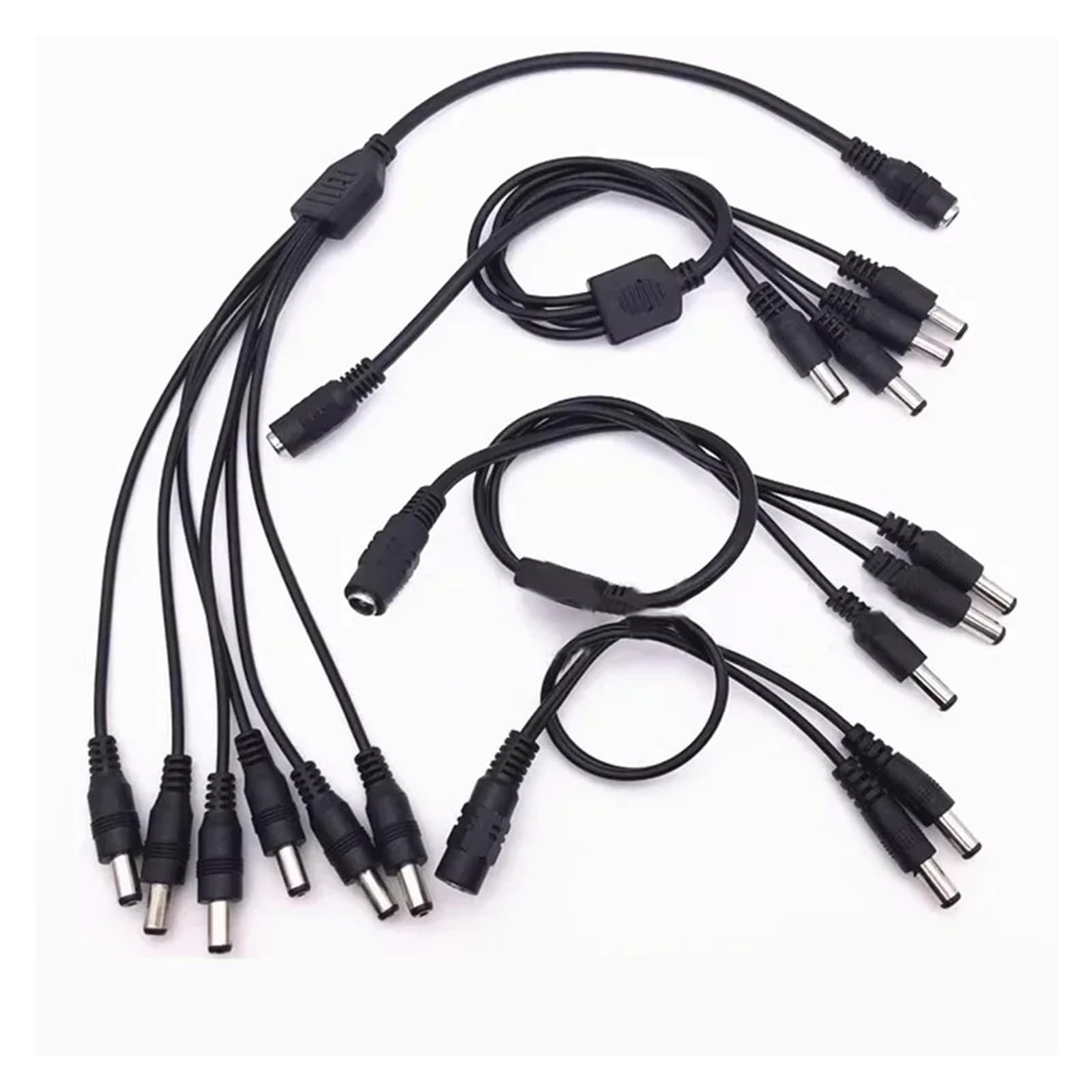 Cable duplicador de corriente CC para conectar dos cámaras de seguridad con un solo adaptador