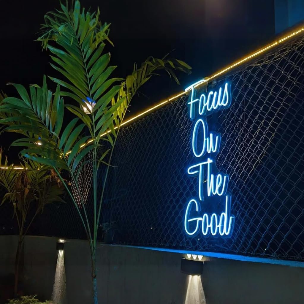 Outdoor Waterproof Neon Sign for Business, Professional Large Custom Outdoor Led Sign with Remote, Personalized Waterproof IP67 Neon Light for Outside, Patio Backyard Pool Salon Restaurant Beauty Shop