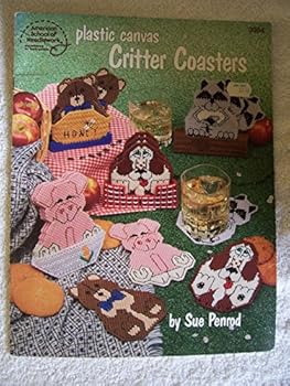 Paperback Plastic Canvas Critter Coasters Book