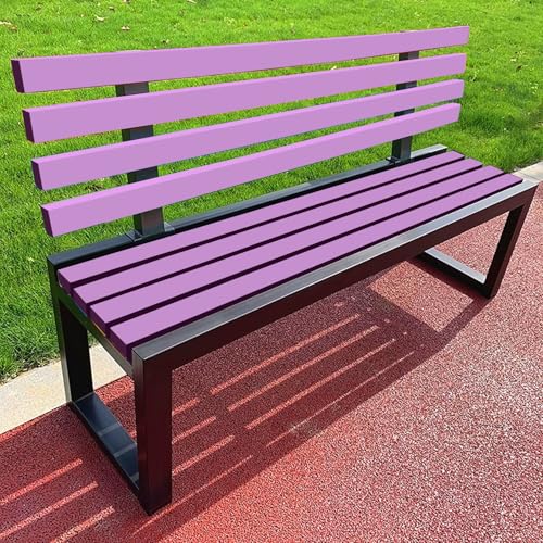 Assise élégante de jardin en métal résistant pour balcon