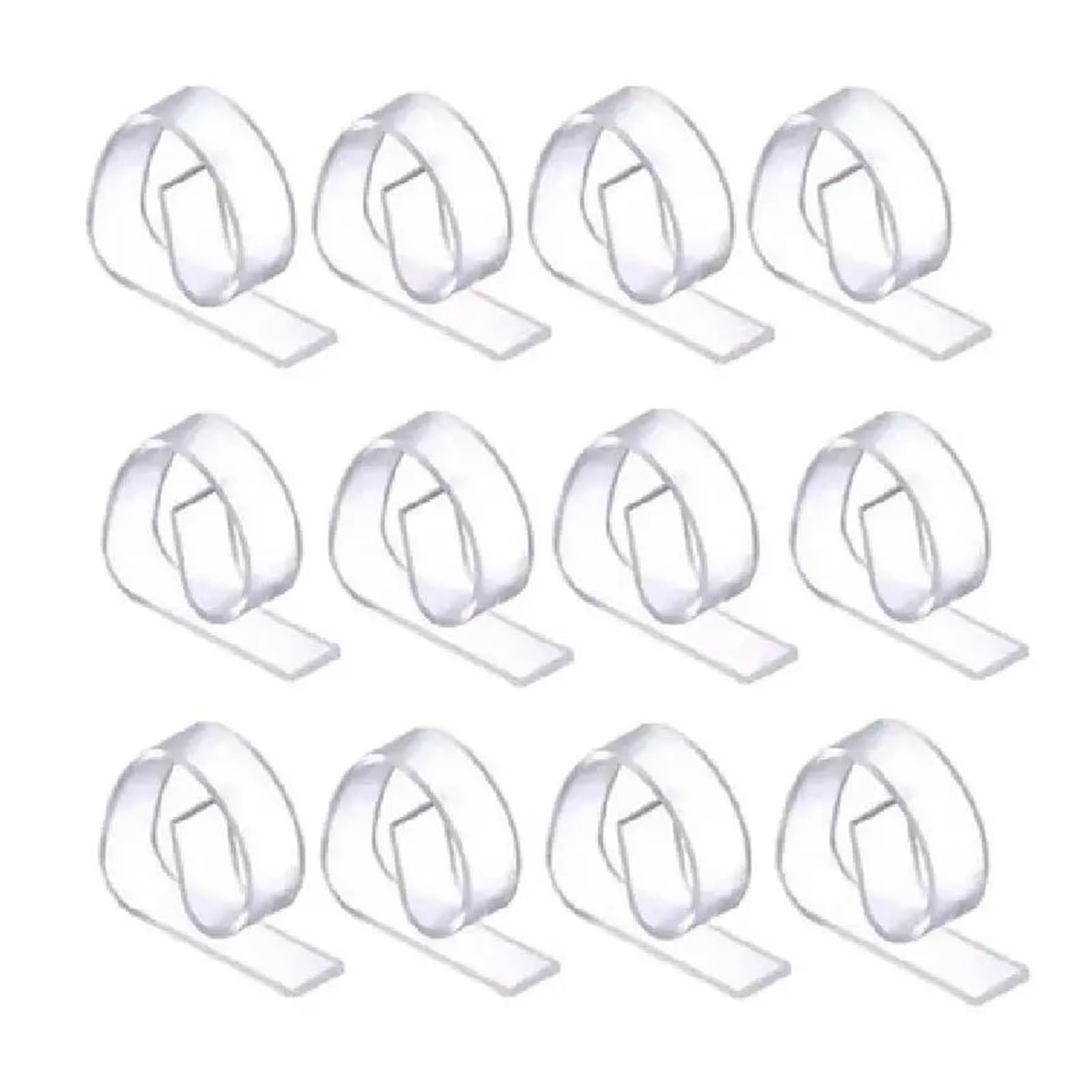 Tischdeckenklammern 12 PCS Plastic Tablecloth Tables Useful Clips Holder Cloth Clamps Party Picnic Wedding Prom Multi-Function Clip