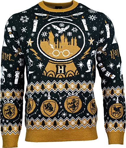 Numskull Jersey de Punto Oficial Snow Globe Christmas', Talla L, ...