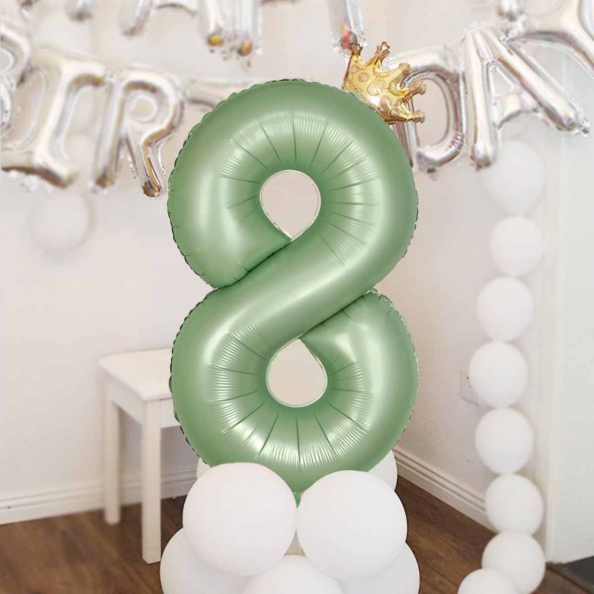 Red 0 balloon 40 Inch Giant Helium Foil Number 0 to 9 Red Balloon Birthday Wedding Party Digital Decorations (Number 0) — view 182