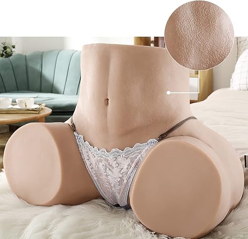 Muñeca sexual realista de 60.23 libras masturbador súper gordo masculino Stroker de bolsillo realista culo culo culo con vagina ano sexo muñeca de