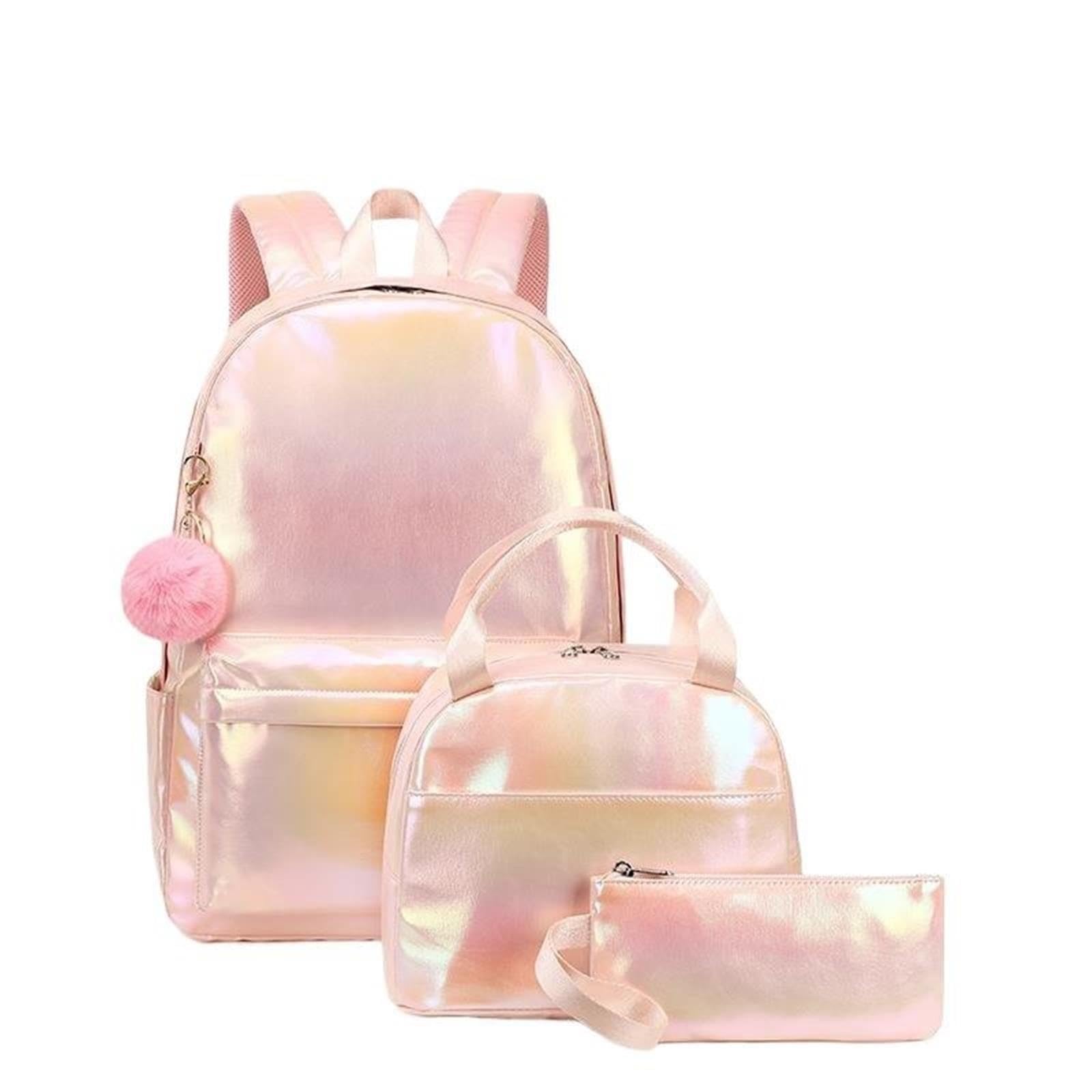 3-teiliges Set Wasserdichte Schultaschen Mit Lunchtasche Und Federmäppchen