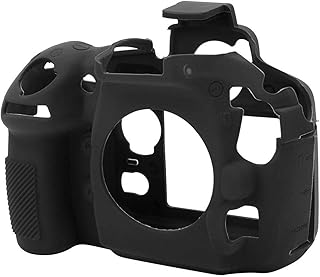 Estojo Para Camera, Material De Silicone Confort¨¢vel Sensa??o De Toque Resistente Ao Desgaste Capa Protetora De Camera Dur¨¢vel Para Interior Para Fotografia De Cinema E Televis?o Para Homem (Preto)