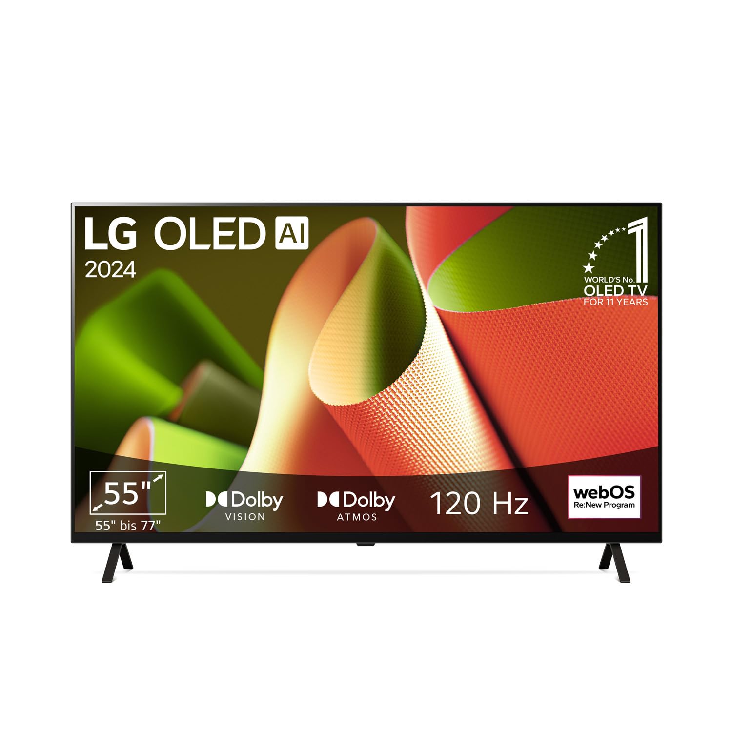 LG OLED55B4ELA 55-Zoll OLED-TV (Modelljahr 2024)