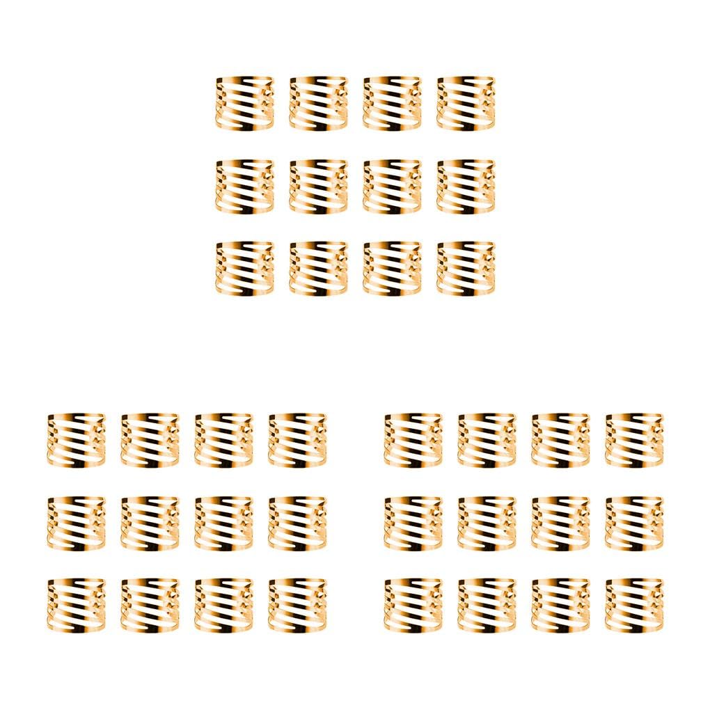 Anelli Portatovaglioli Pezzi for feste di compleanno, portatovaglioli, asciugamani, tavolo da pranzo, ornamento, supporto con fibbia in metallo scavato, ristorante, caffetteria(36 packs)