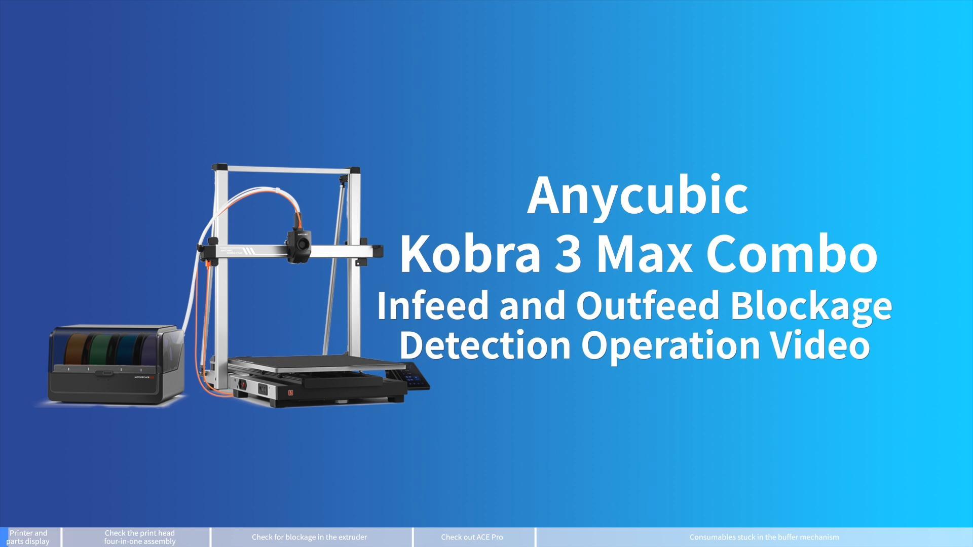 Amazon.co.jp: Anycubic Kobra 3 Max Combo 3D Printer, High Capacity