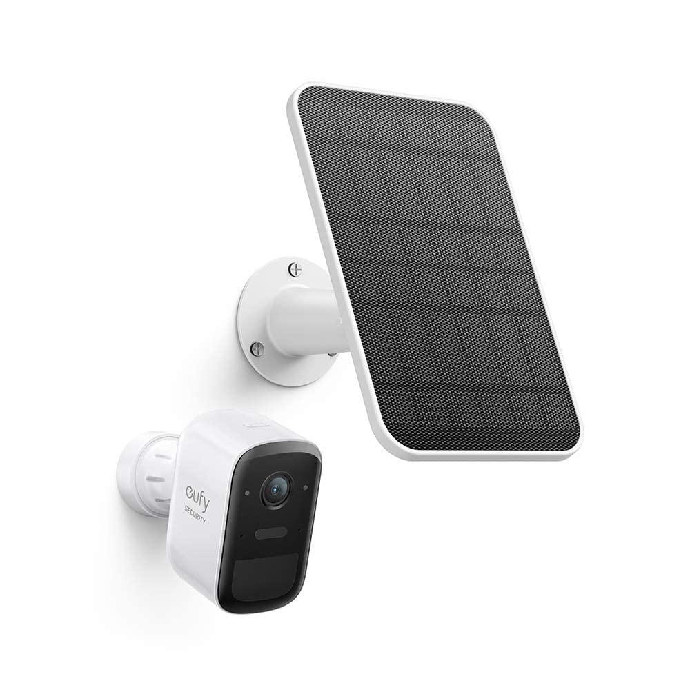 eufy Security eufyCam 2C Pro Wireless Home Security Add-on Camera & Certified eufyCam Solar Panel Bu