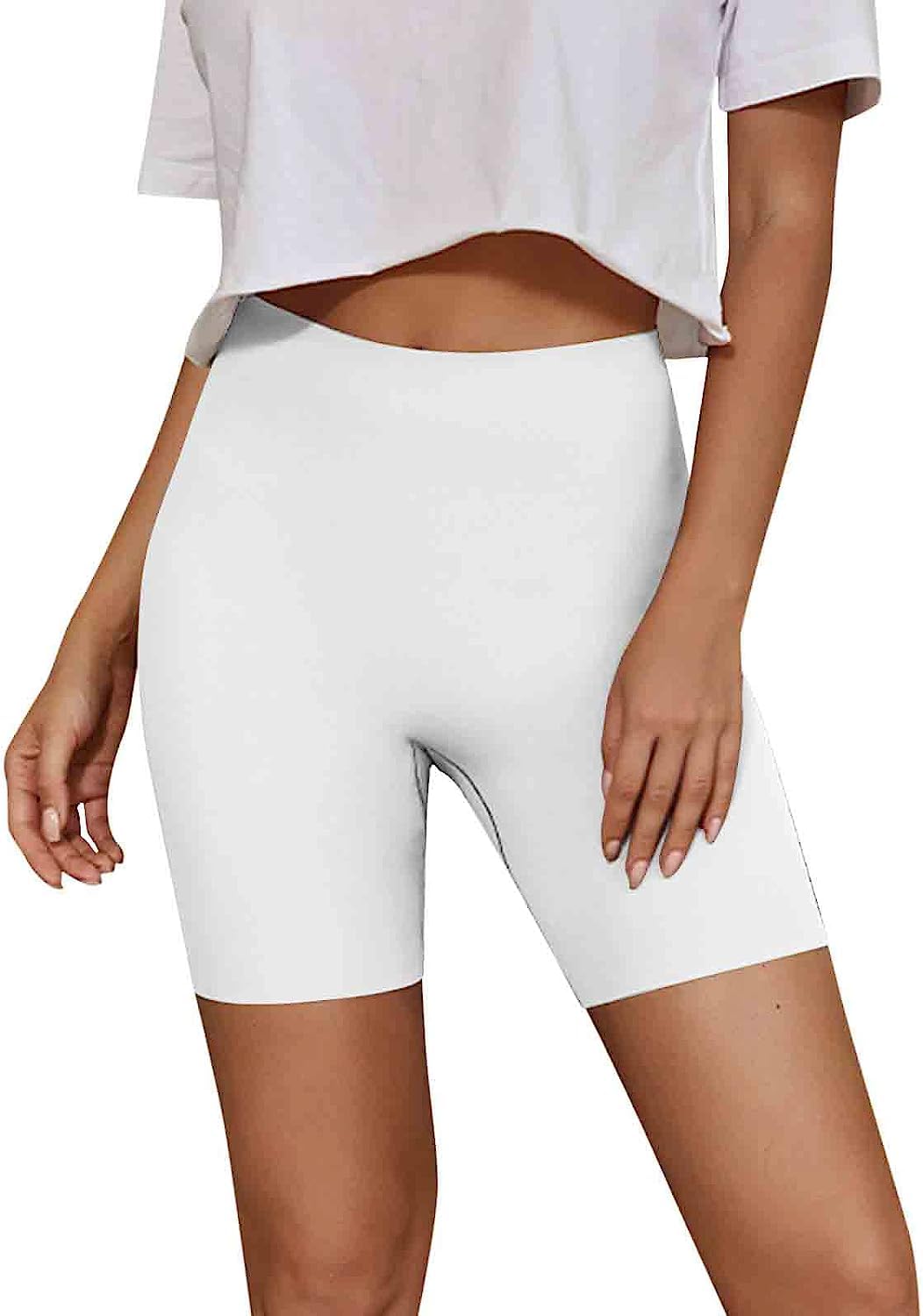 Amazon.co.jp:  ペチコートインナーパンツペチパンツアイスシルク薄手接触冷感レディース冷感透け防止下着レギュラーショーツ夏肌着綿コットン刺繍見せパンチラ 見え防止フレアパンツウエストゴム美尻ショーツ安全パンツ : ファッション