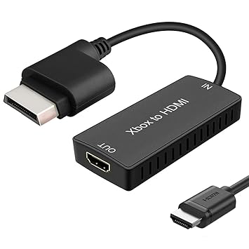 Xbox 360 HDMI Converter, Xbox 360 to HDMI Converter HD Link Cable for Xbox 360, Xbox 360 to HDMI Support 720P / 1080P. Compatible with Xbox 360 and Xbox 360 Slim.