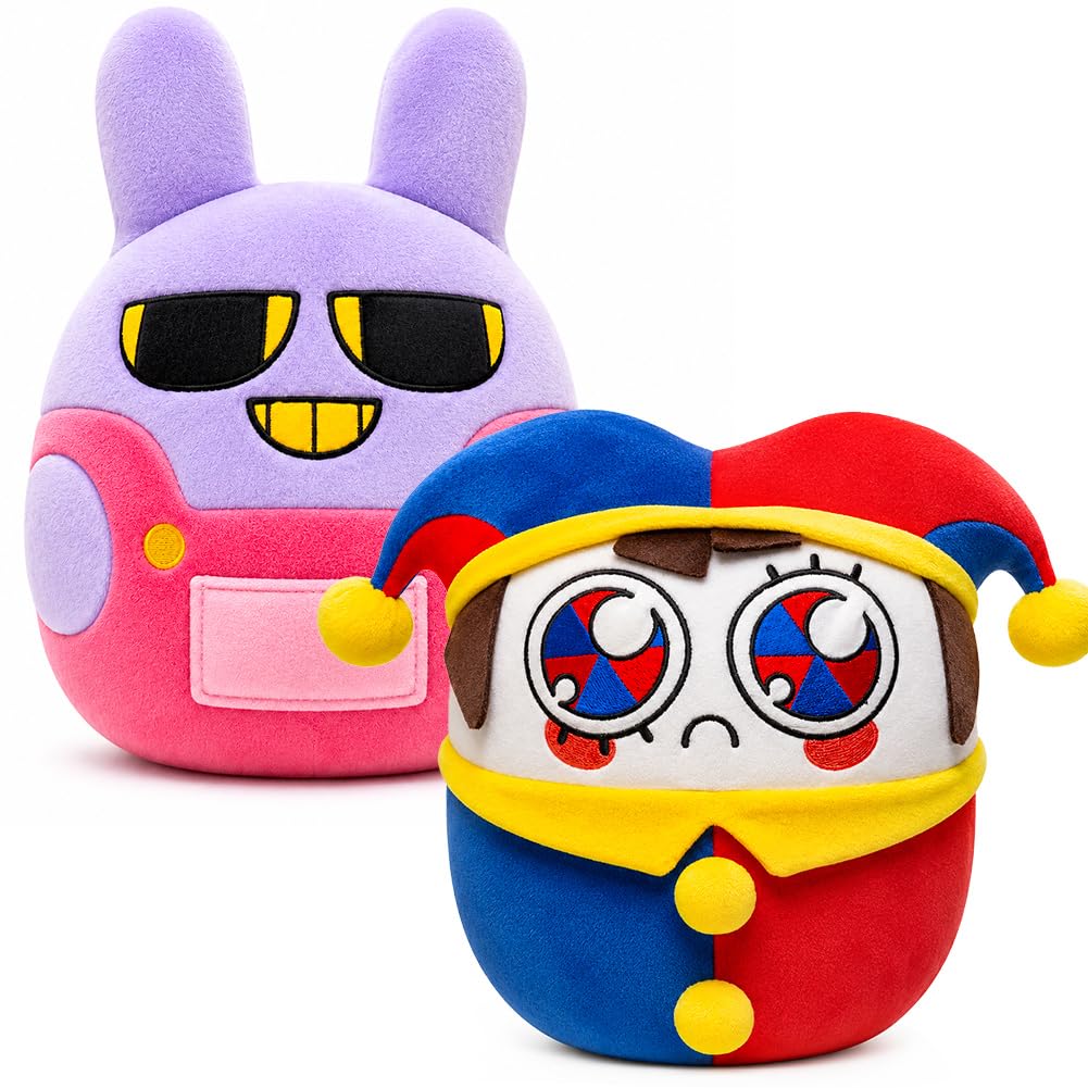 Amazing Circus Plush Toy Soft Stuffed Animal Collectible Figure，2PCS-A
