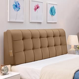 WENZHE Cuscini Testiera da Letto Testiere Capezzale Cuscino della Testata Arte del Panno Custodia Morbida Grande Lavabile,4 Colori (Color : 3#-No headboard, Size : 160cm)