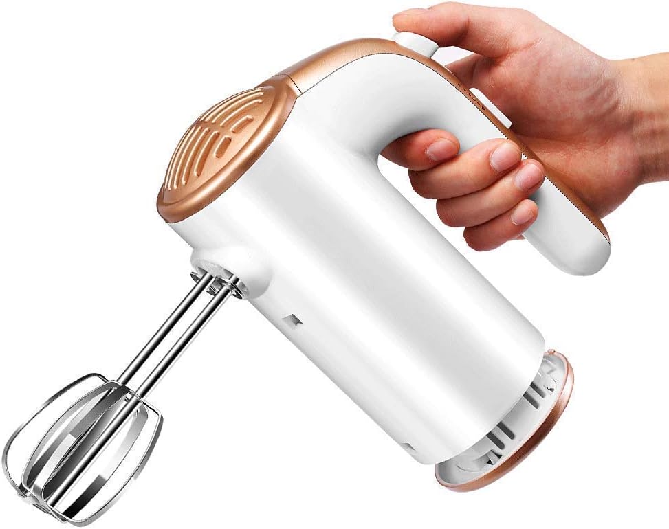Hand Mixer + 5 Speed With Button White200W Stand Mixers
