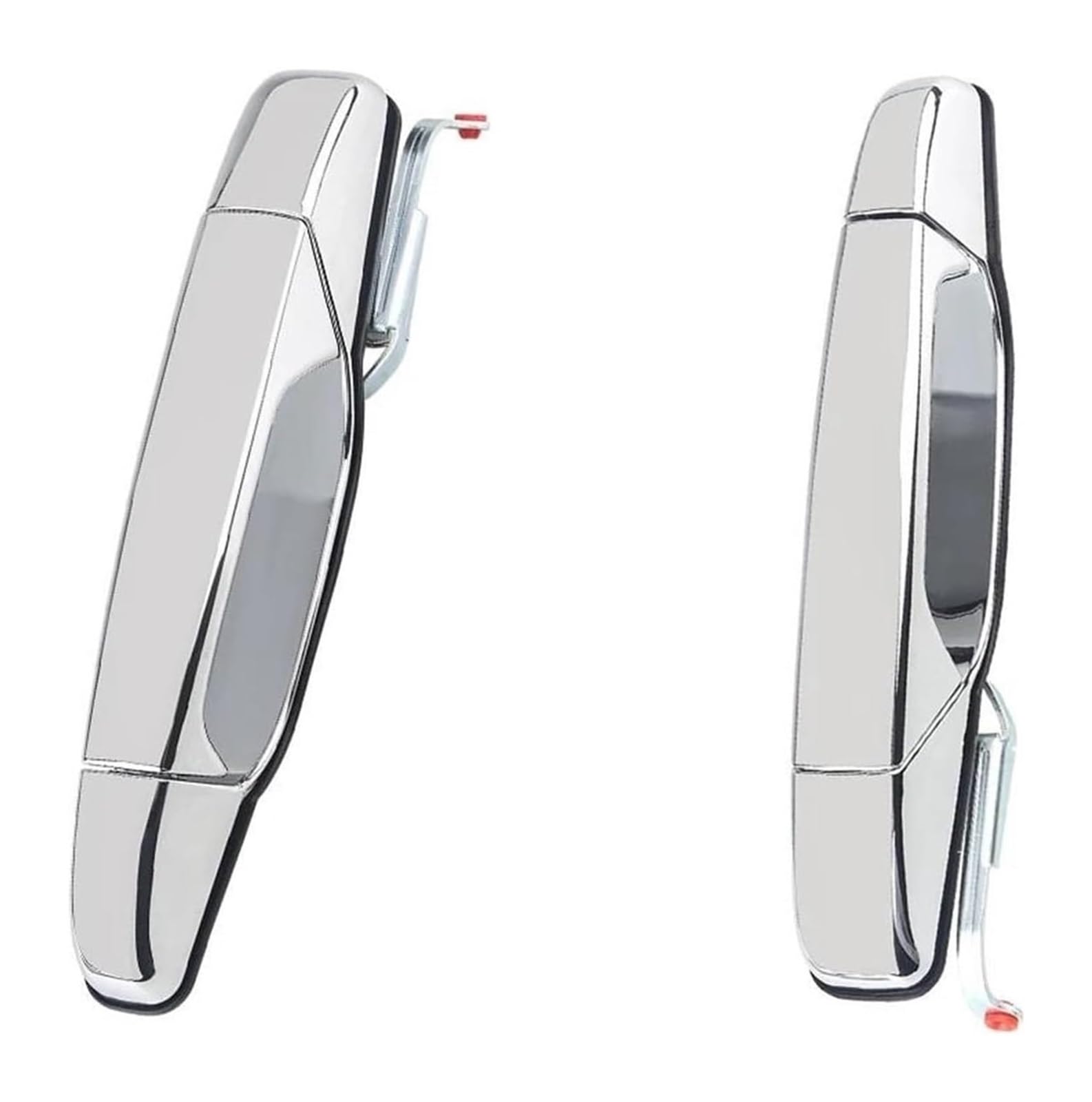 Qwqthgs Chrome Car Exterior Door Handle Cap For Silverado For Tahoe For Sierra For Yukon For Pickup 2007-2013 20828237 Exterior Outside Door Handle(,Front Side)