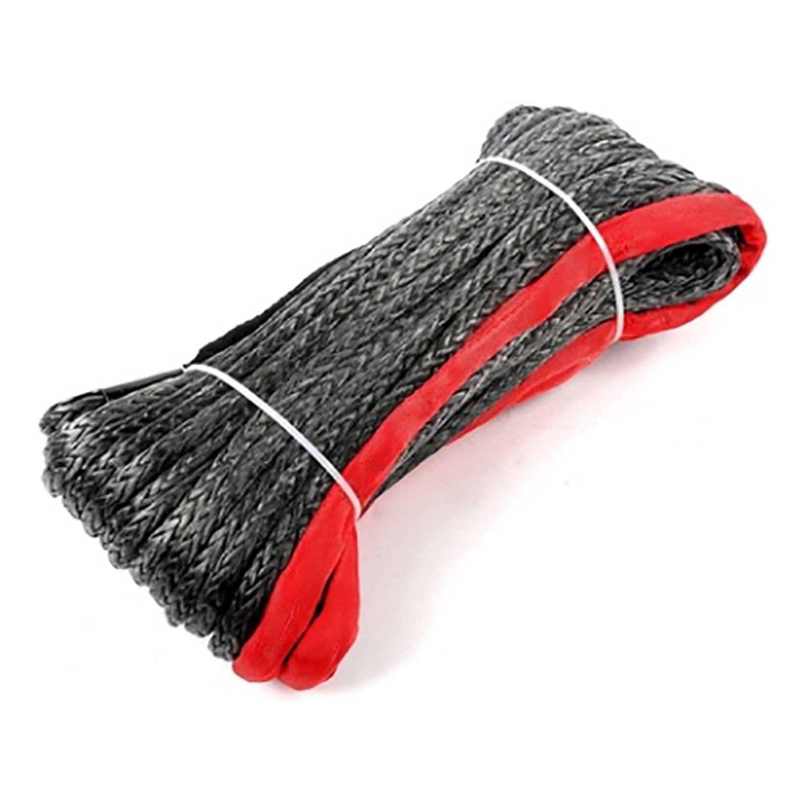 10.5mm * 30m Nowa Lina Wciągarki Do Przyczepy Pojazd Terenowy Zmodyfikowana Nylonowa Ultra Wysokocząsteczkowe Włókno 12000 LB Self Rescue Solidna I Niezawodna(10.5mmx25m)