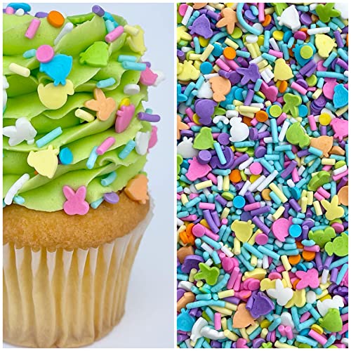 Manvscakes | Sprinkles | Easter sprinkle mix | Spring edible sprinkles | Cookie sprinkle | Baking | Gluten free | Cupcake decorations