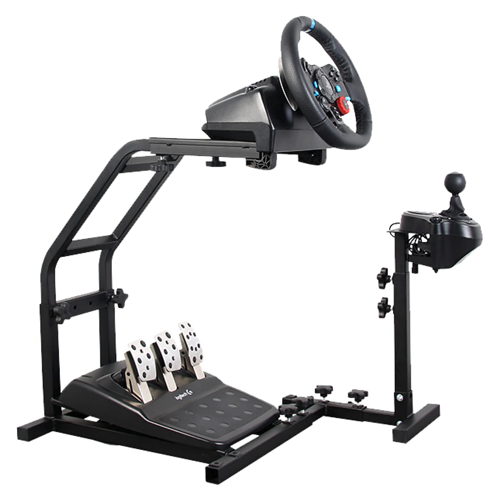 Wilk Racing Wheel Stand Pro Support with V2 Stand Up Simulation Driving Bracket for G29, G27 and
