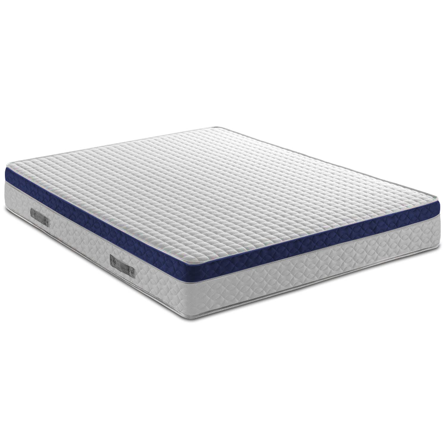 Baldiflex Materasso Una Piazza e Mezza Molle & Memory 5 cm Tago, con Fascia Full Air Sfoderabile e Lavabile a 9 Zone 120x200x26 cm