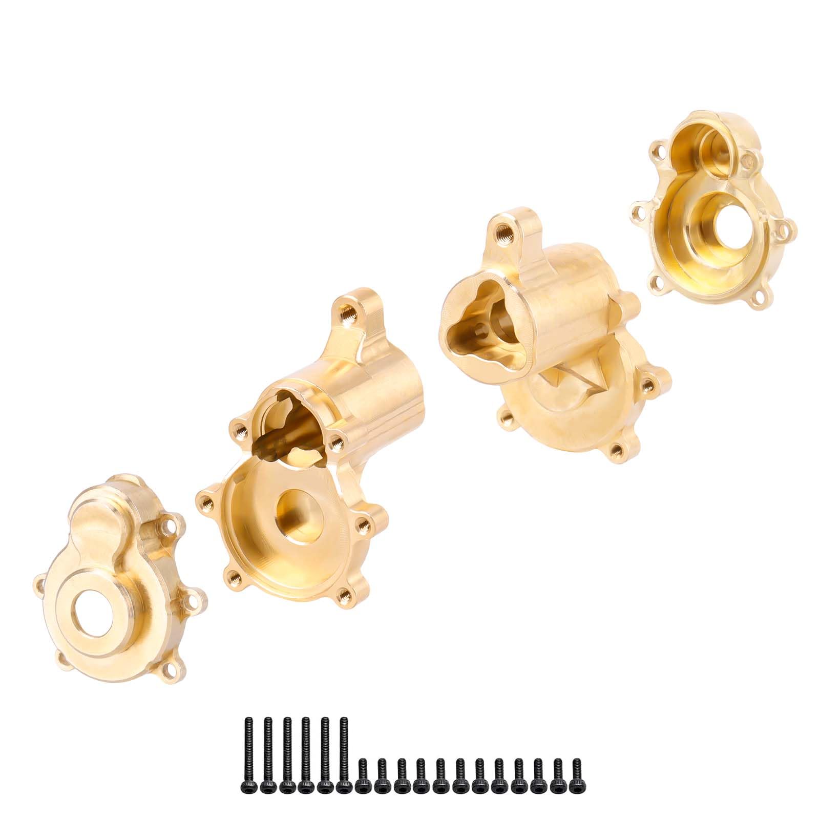 SANGO EDI II ベースキット Amazon.com: Hobbypark Brass Rear Portal Housing Steering Blocks
