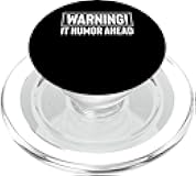 Warning! IT Humor Ahead Tech Support IT Hotline PopSockets MagSafe PopGrip for iPhone