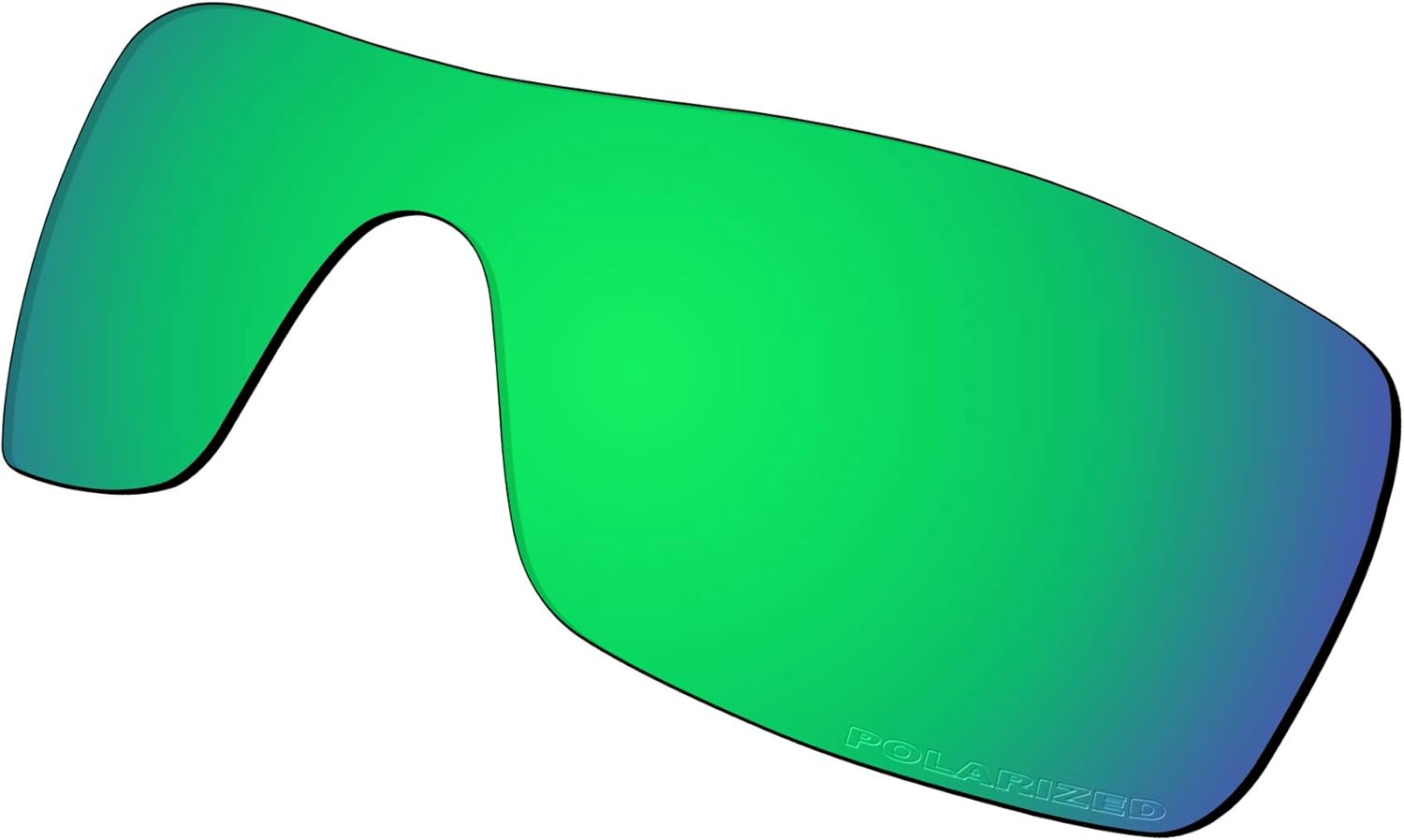 BroLizard - Lente polarizada para gafas de sol Oakley Oil Rig, verde