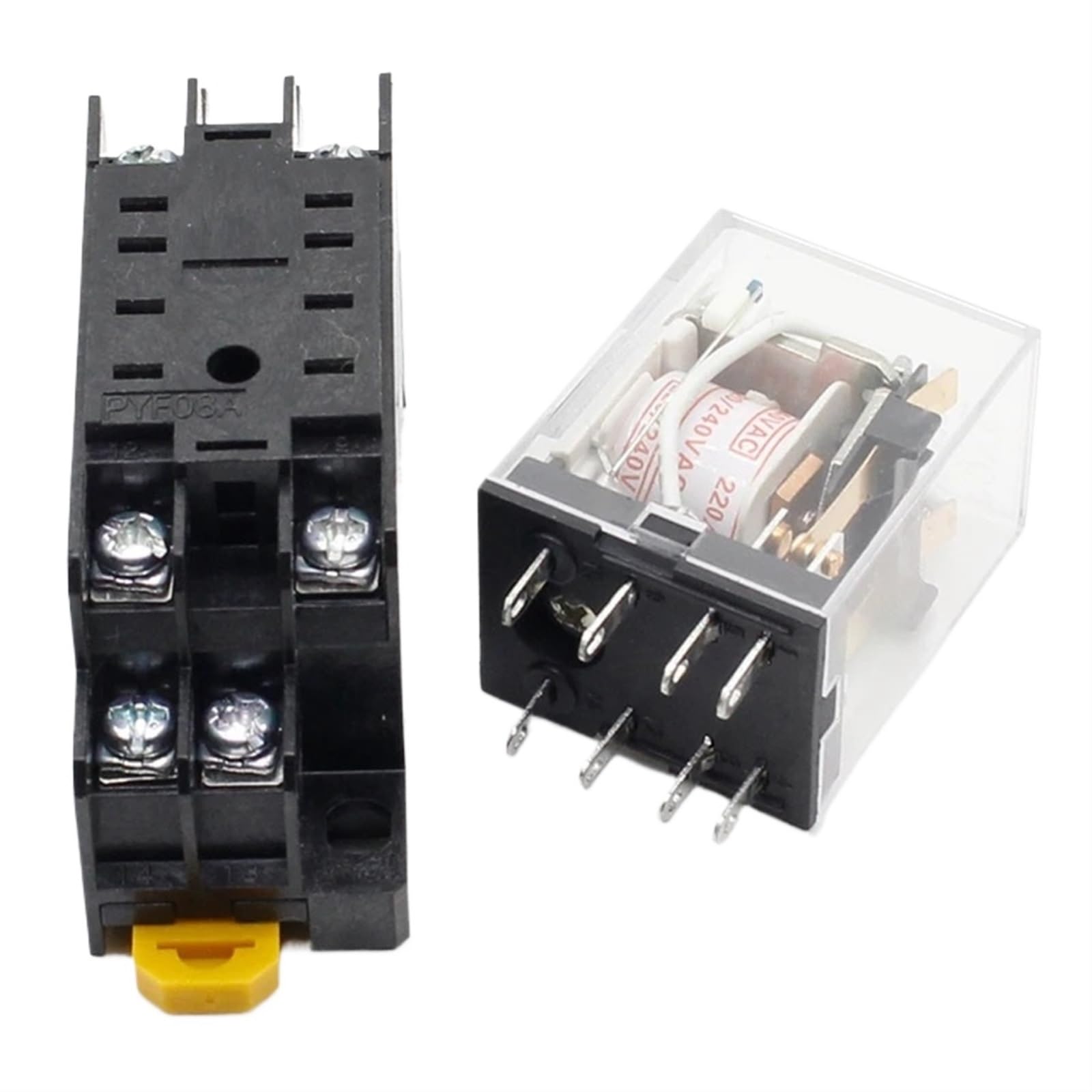 Relais 220V AC MY2NJ pour armoire électrique industrielle et automatisme mini
