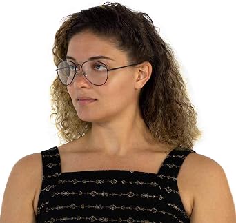 VITENZI Progressive Reading Glasses for Women and Men Multifocal Computer Readers with Blue Light Blocking Lenses Milan