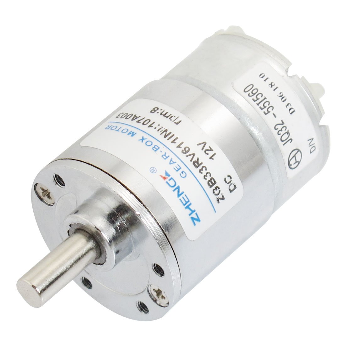 Motorreductor Aexit ZGB33R de 12VDC con cuerpo compacto de 33 mm x 45 mm