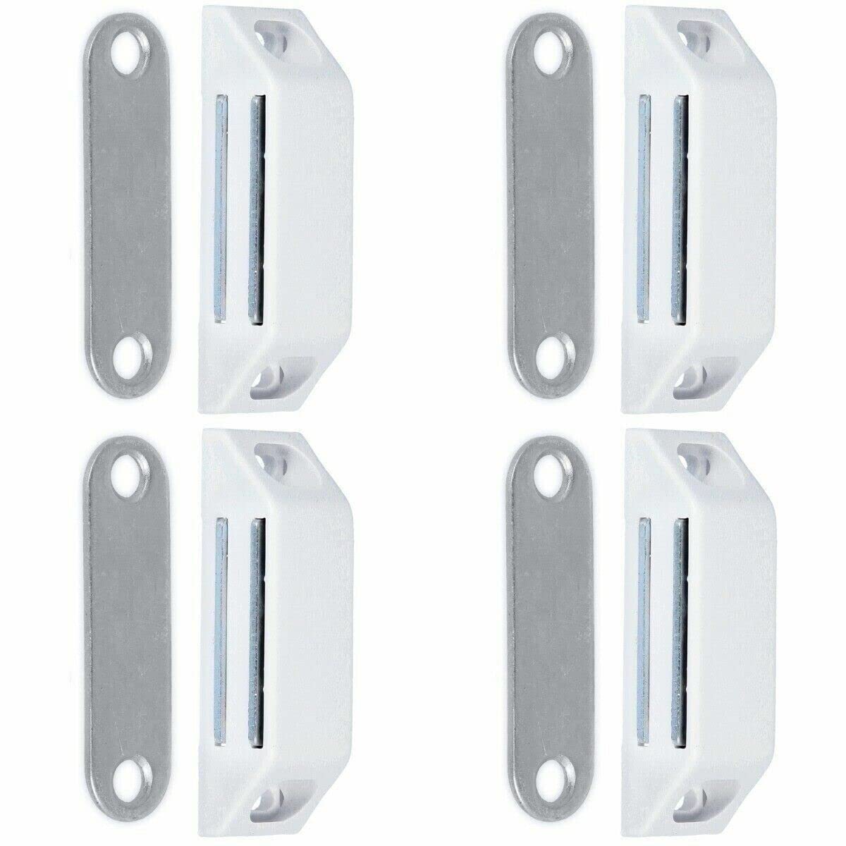 4X Large Magnetic Catch Heavy Duty 6kg Cupboard Cabinet Door Strong Magnet Latch
