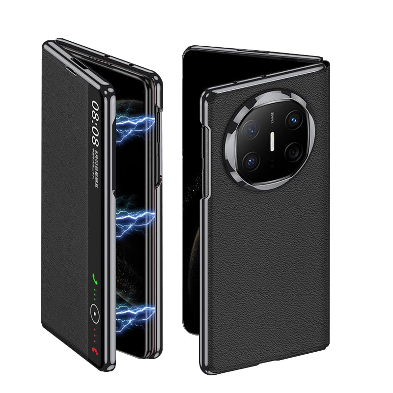 Étui Huawei Mate X6 Anti-Rayures : Housse Cuir Tout Compris avec Verre Protecteur Avant