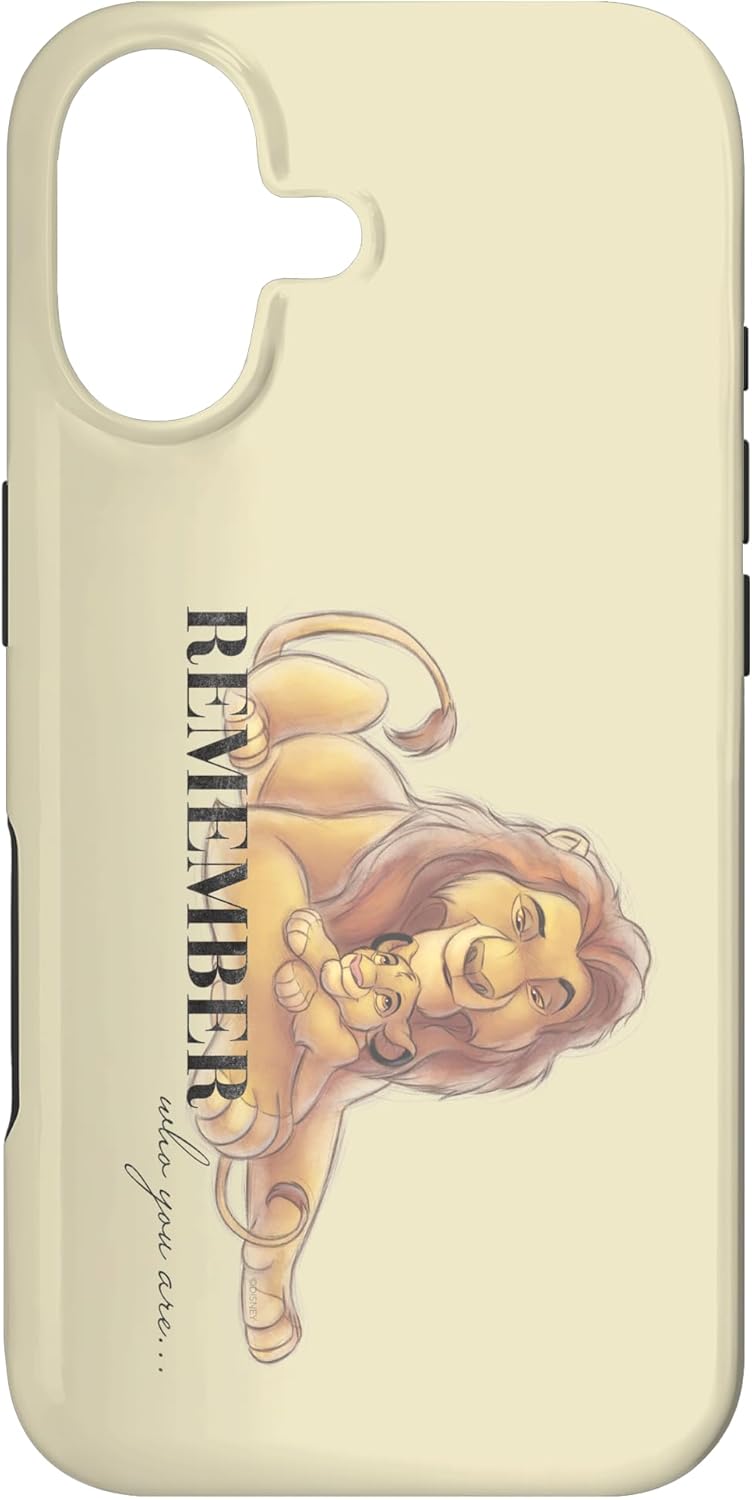 Disney 100 Anniversary The Lion King D100 Quote Remember Case for iPhone 17