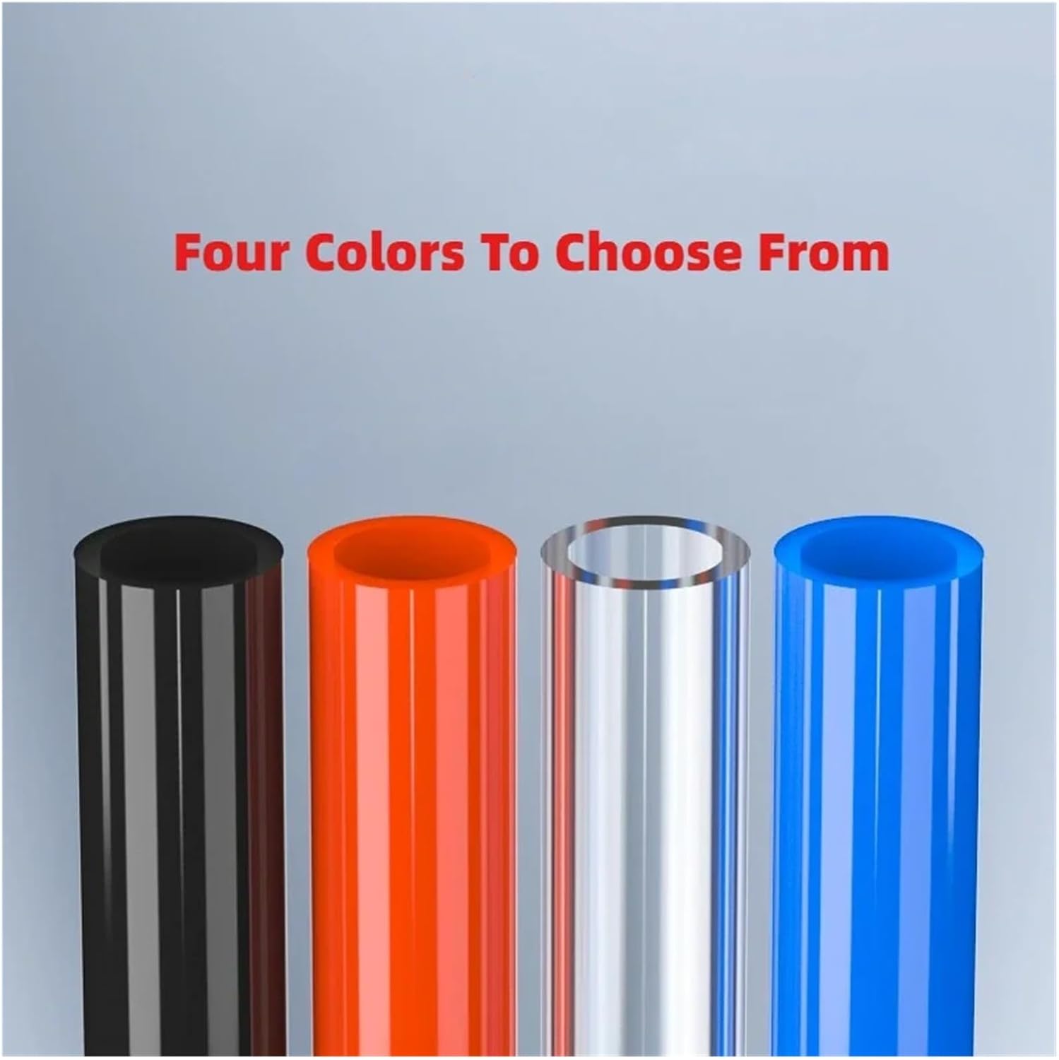 Air Hose Pneumatic Tube Pipe PU Hoses 5 Meter 8mm 6mm 4mm 3mm 2mm for Compressor Polyurethane Tubing(3X2-5M Transparent)