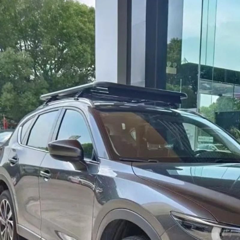 Barras Techo Mazda CX-50 Evitan Ruido Vibración en Transporte Bicicletas 5